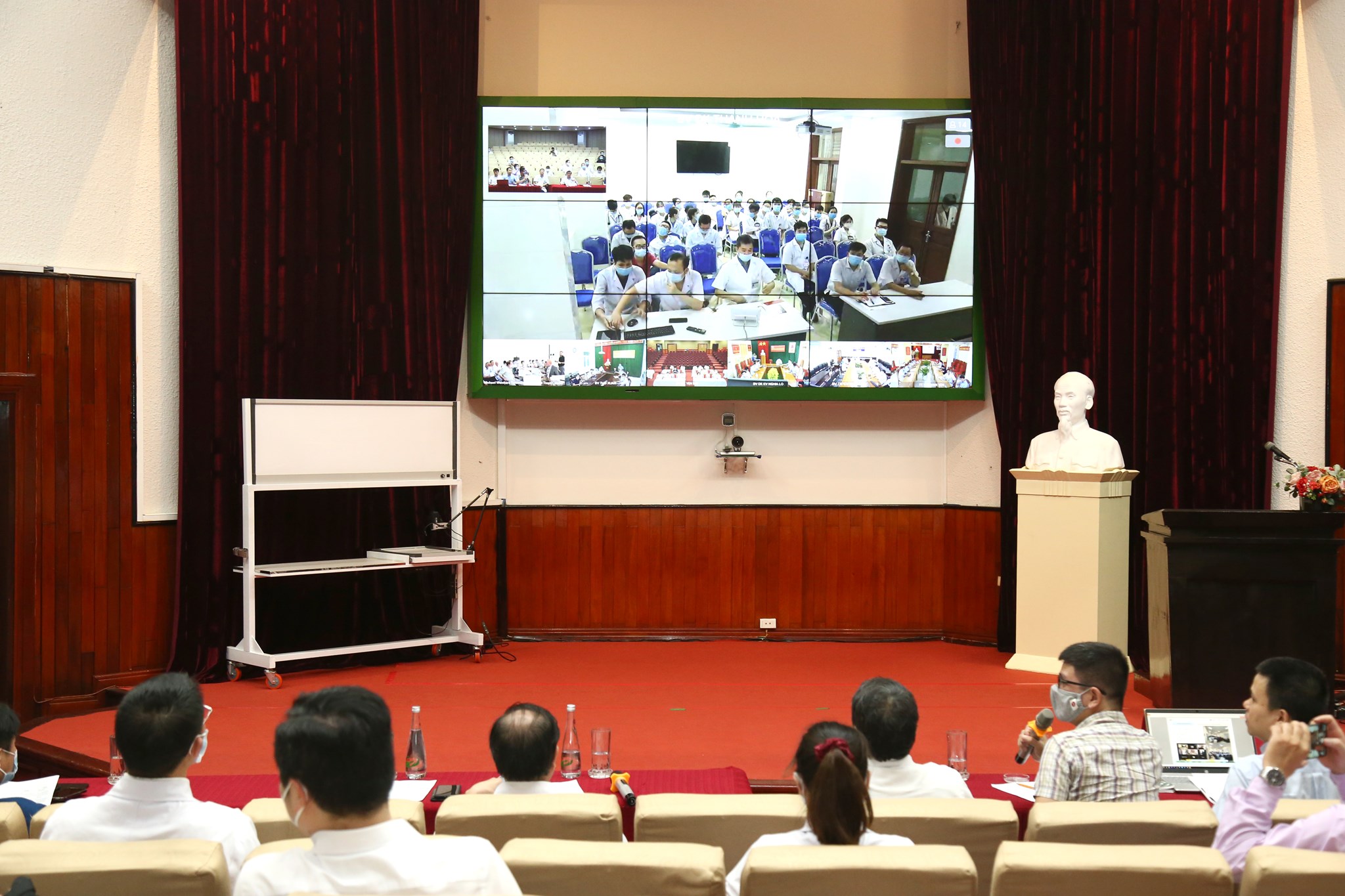 Hình ảnh tin tức Vận hành, đánh giá hệ thống hỗ trợ y học từ xa tại Bệnh viện Hữu nghị Việt Đức